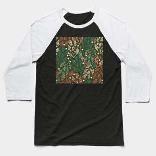 Pattern Floral Baseball T-Shirt